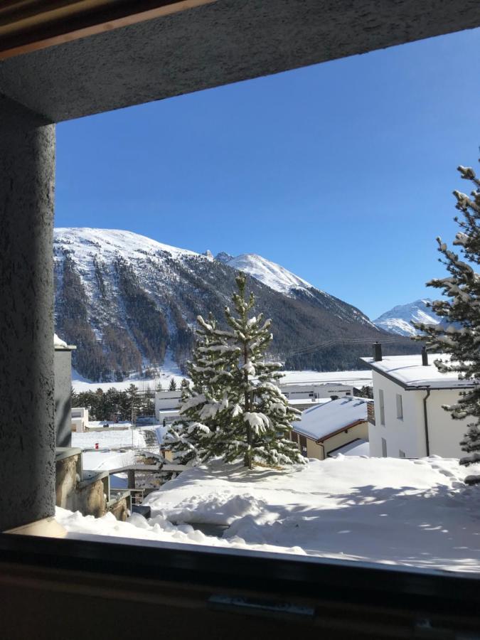 Relaxing Confortable Studio, Heated Garage, Skiroom Samedan Exterior photo